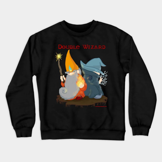 Double Wizard Crewneck Sweatshirt by Xarplo